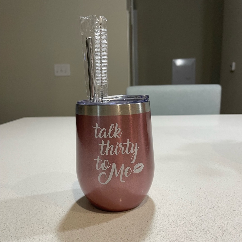 NWOT Wine Tumbler​​​​​​